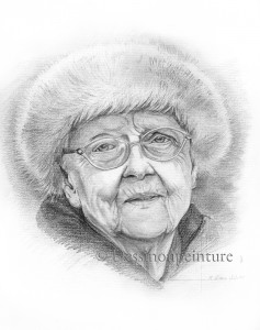 portrait femme âgée