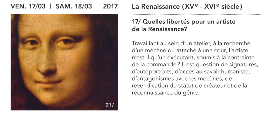 extrait de la brochure du Grand Palais