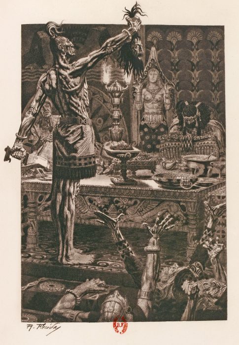 Illustrations de Raphaël Freida dans Hérodias de Gustave Flaubert
1926 - Gallica ark:/12148/bpt6k15241290