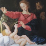 copie de la peinture de Raphael " Notre Dame de Lorette" qui se trouve à Chantilly