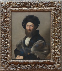 portrait d'une gentilhomme peint par Raphael