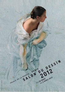 affiche, salon dessin, dessin, montage photo