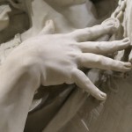 main d'homme- detail de sculpture