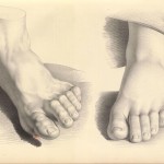 dessins de pieds