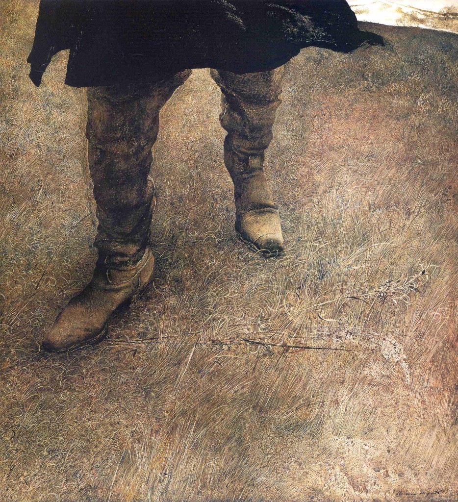 bottes, détrempe à l'oeuf