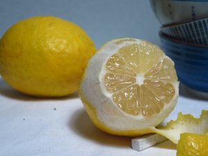 still life, citron , detail de nature morte