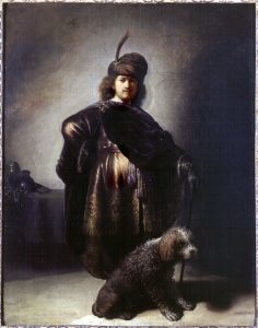 Portrait de Rembrandt en costume oriental