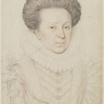 portrait, dessin, Mme de Larchan
