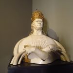 marbre buste du pape pie XI