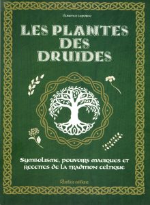 couverture livre sur les plantes des druides