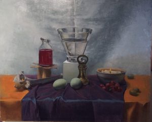 Nature-morte, competition, peinture