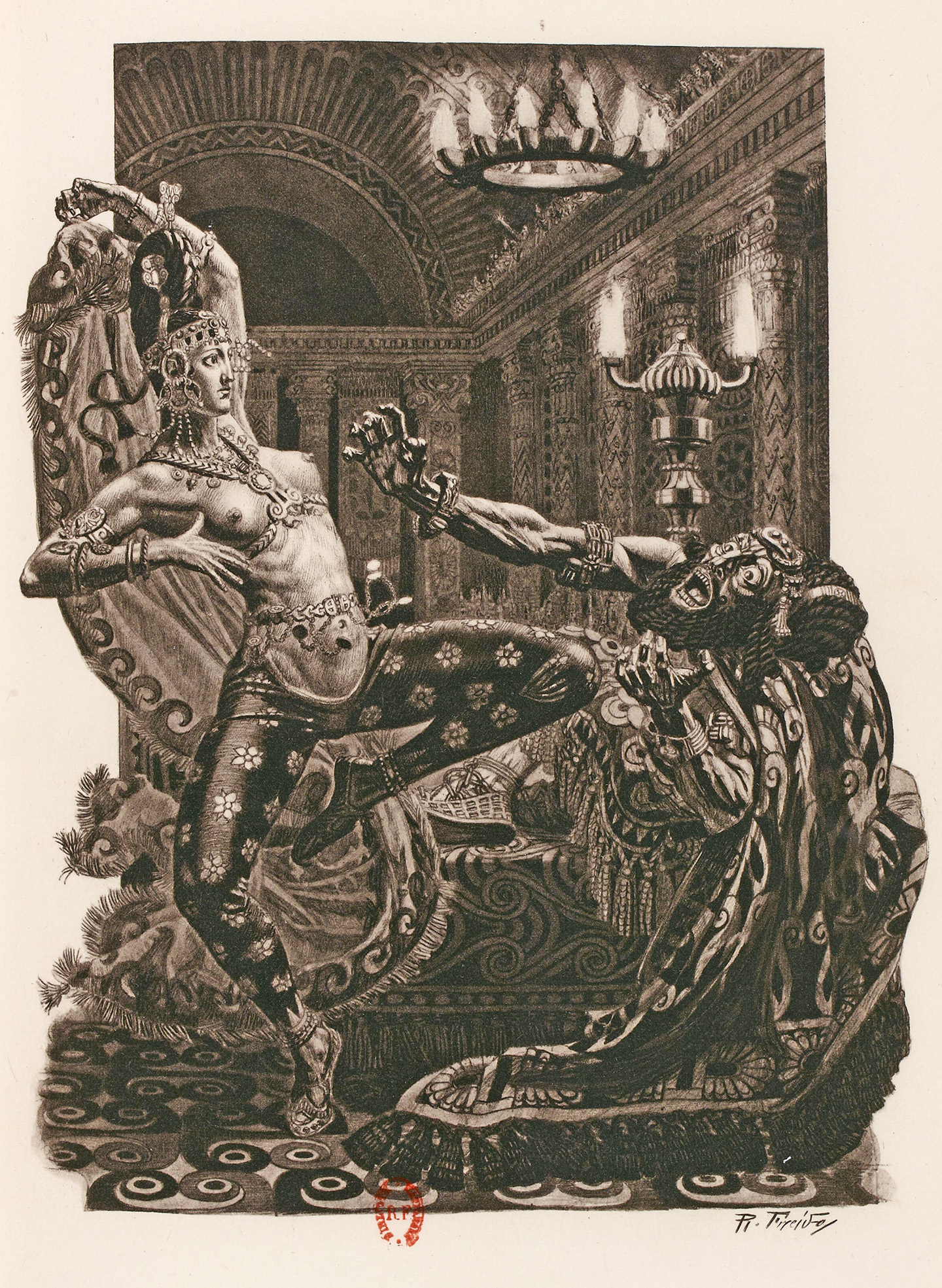 Illustrations de Raphaël Freida dans Hérodias de Gustave Flaubert
1926 - Gallica ark:/12148/bpt6k15241290