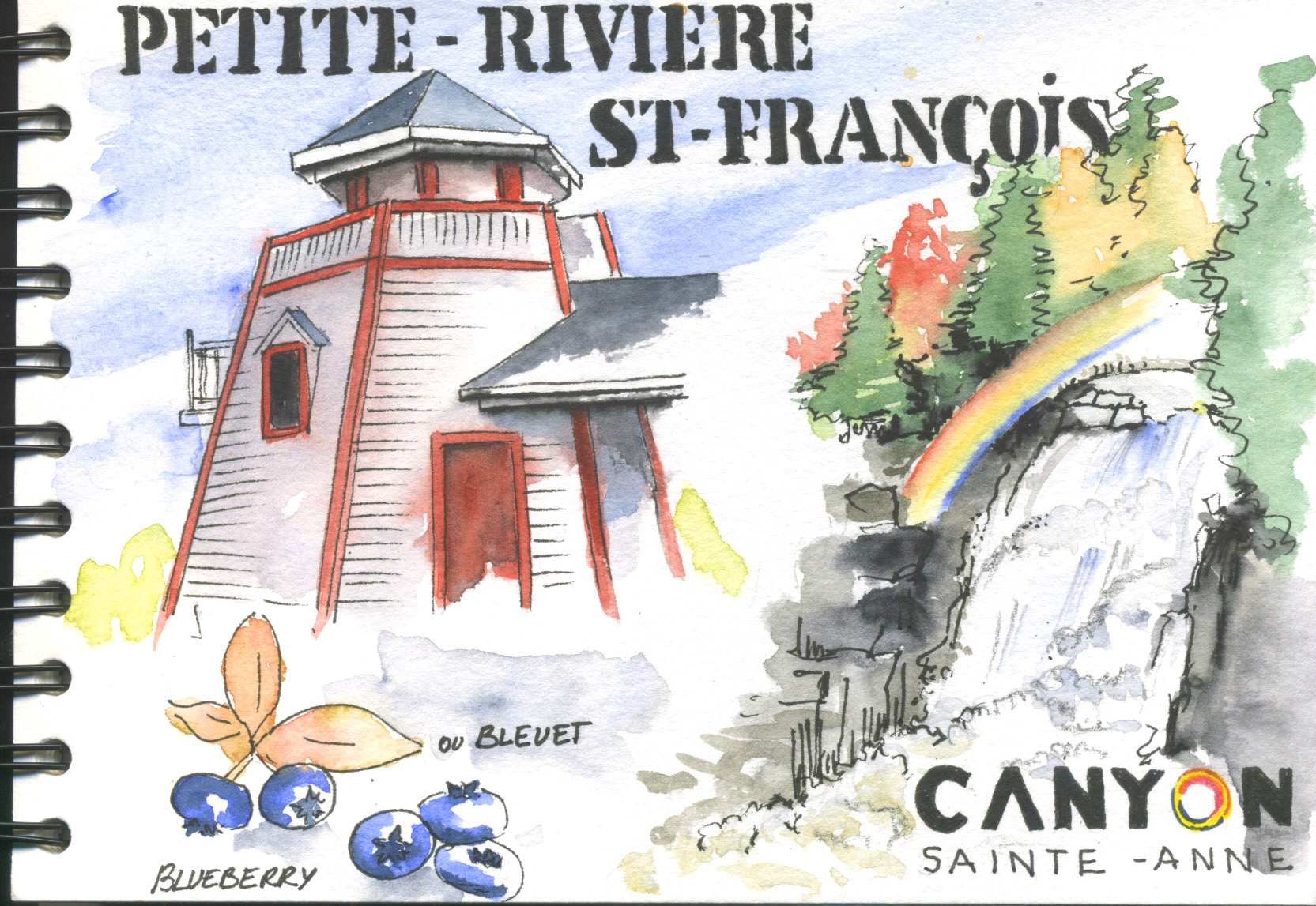 Carnet de Voyage Quebec 2019
