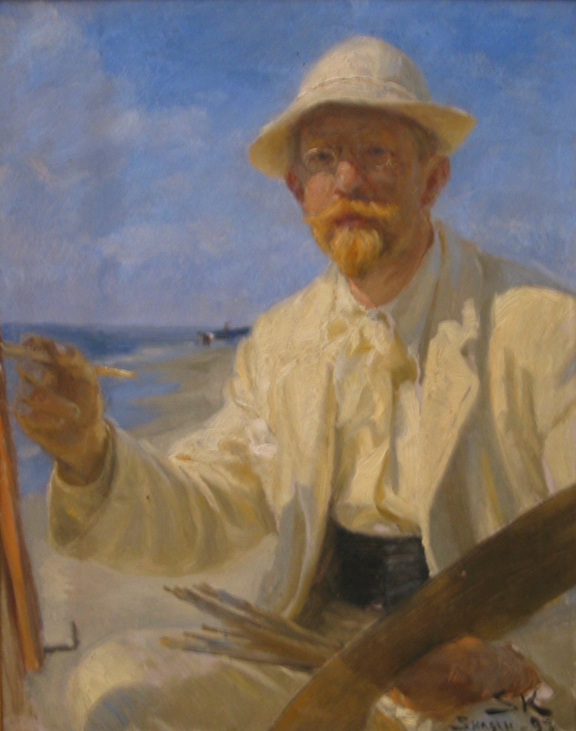 autoportrait de Peder Severin Krøyer - wikimedia