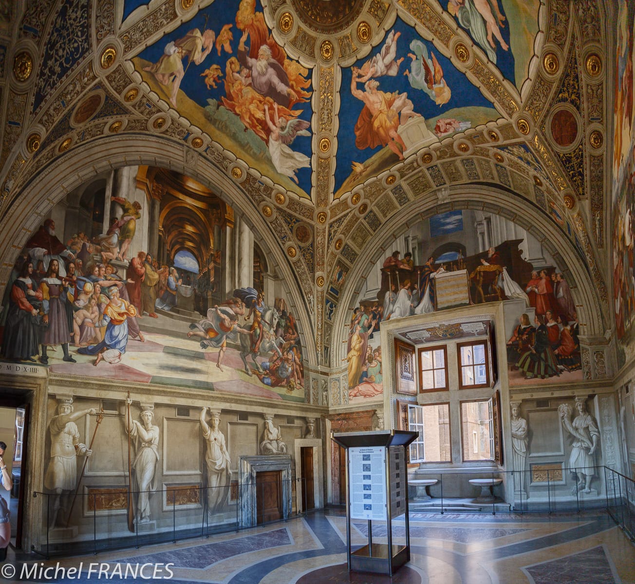 Chambre de Raphael - Musée du vatican Photo©Michel Frances