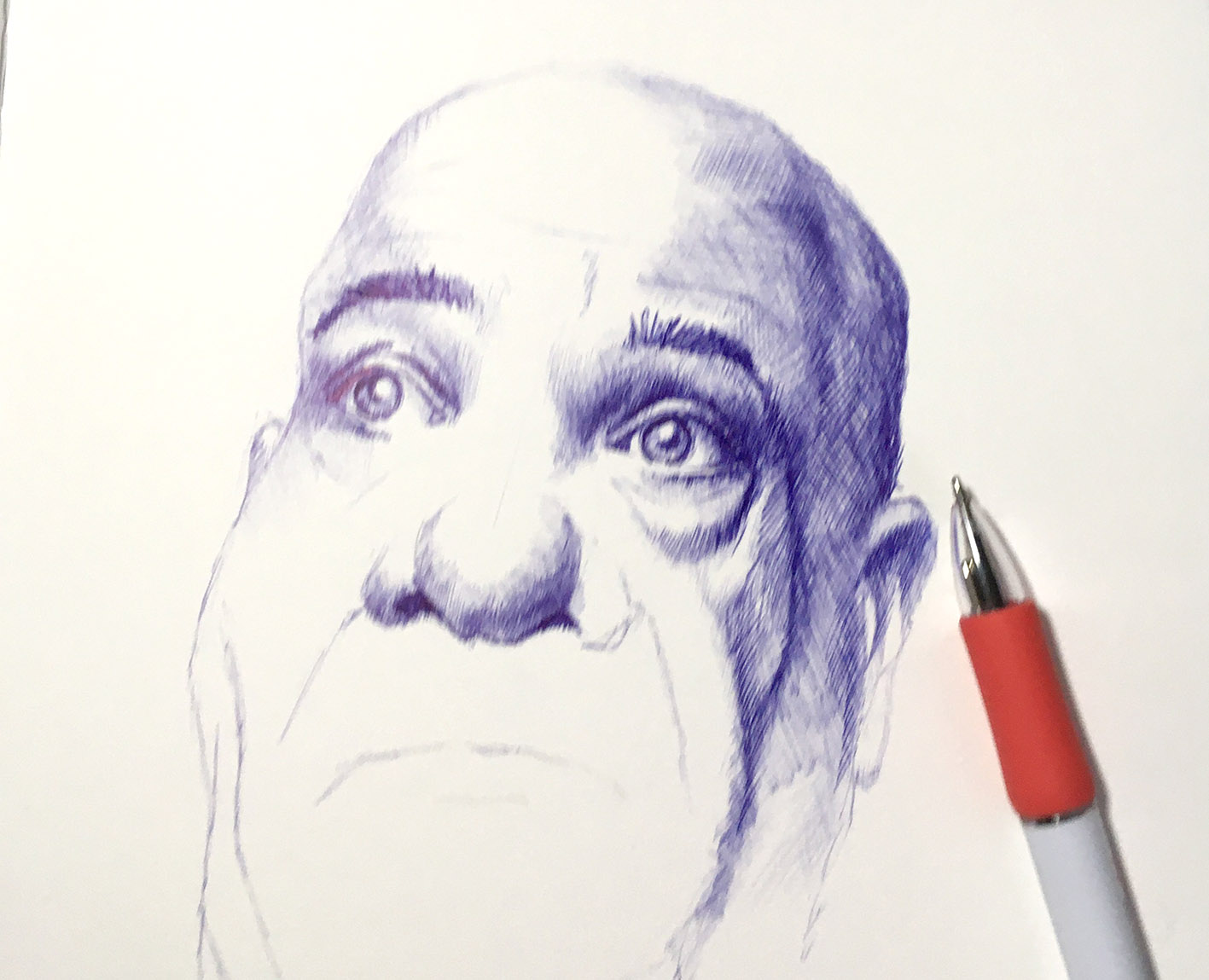 Simple Dessin Stylo Bille Facile Dessiner au stylo à bille - DESSIN OU PEINTURE