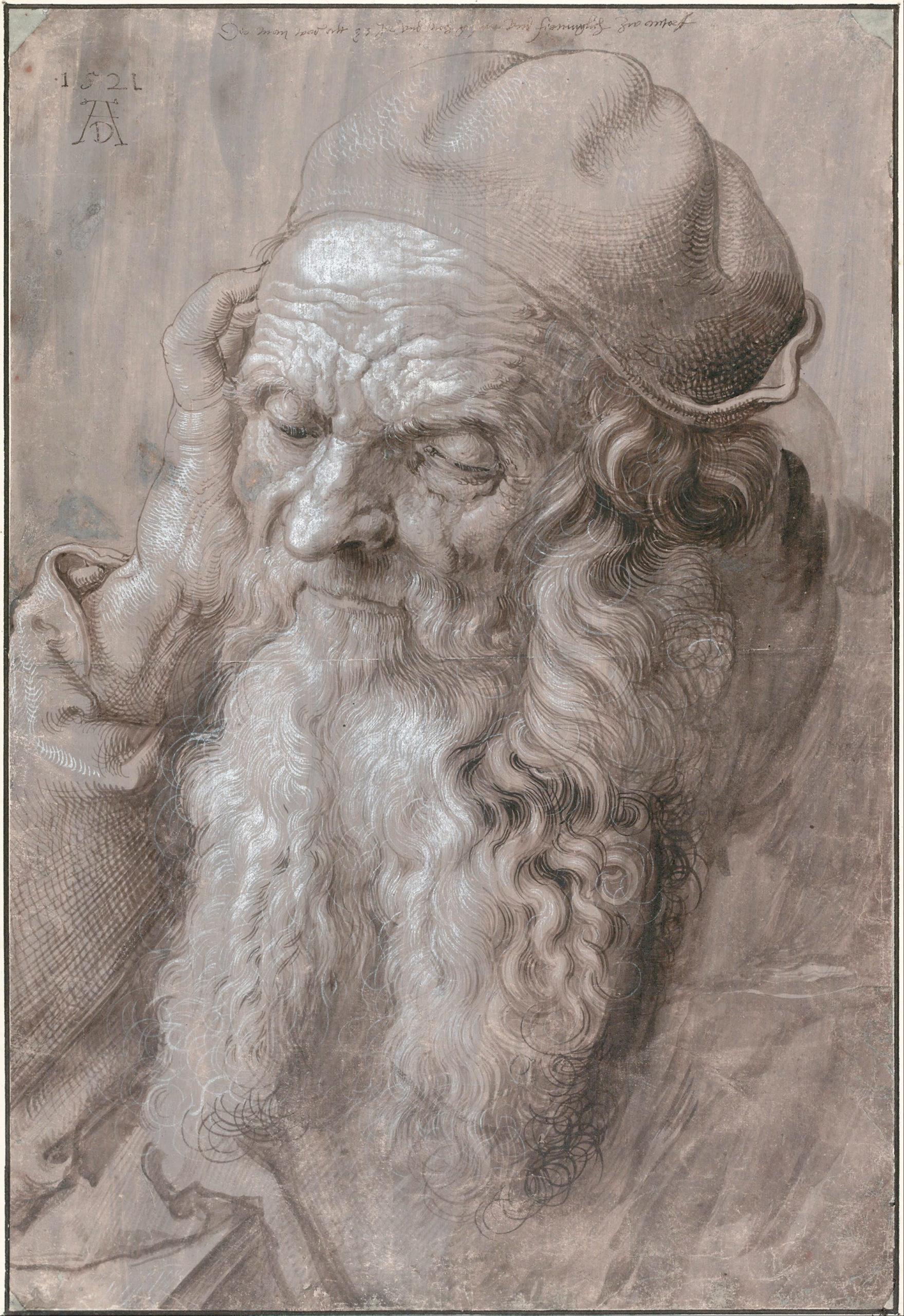 Portrait d'un vieil homme de Dürer - Photo Wikimédia