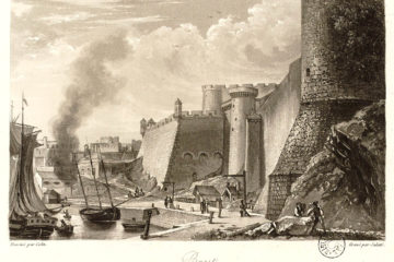 vue du château de Brest depuis la rivière