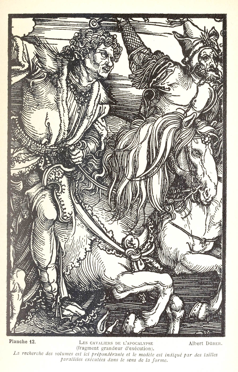 Les cavaliers de l'apocalypse , de Dürer