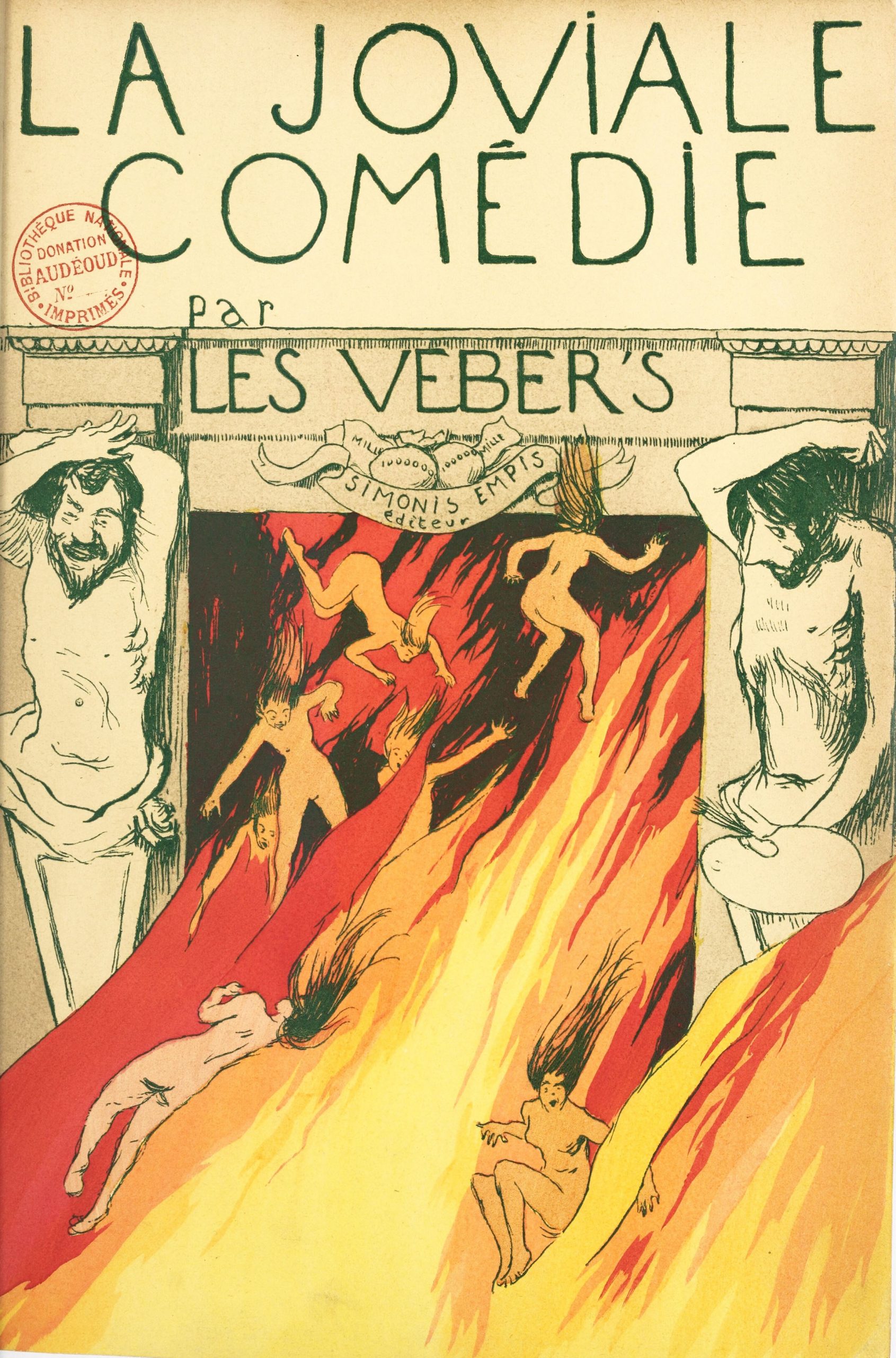 La joviale comédie / par les Veber's - 1896 ©Gallica